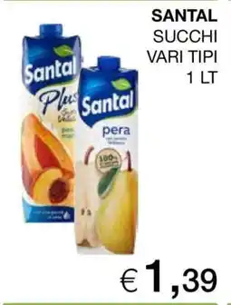 Coop Santal Succhi Vari Tipi offerta