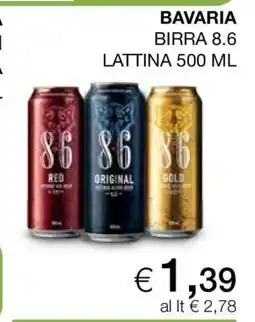 Coop BAVARIA BIRRA 8.6 offerta