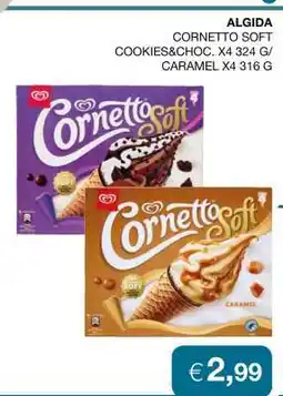 Coop ALGIDA CORNETTO SOFT offerta