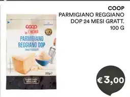 Coop COOP PARMIGIANO REGGIANO DOP 24 MESI GRATT offerta