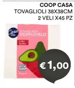 Coop COOP CASA TOVAGLIOLI 38X38CM offerta