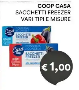 Coop COOP CASA SACCHETTI FREEZER offerta