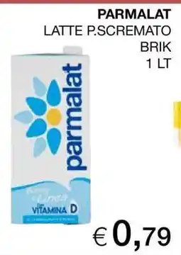 Coop PARMALAT LATTE P.SCREMATO BRIK 1 LT offerta
