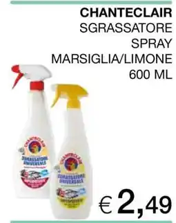 Coop CHANTECLAIR SGRASSATORE SPRAY MARSIGLIA/LIMONE 600 ML offerta