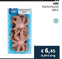 Coop ARBI POLPO PULITO offerta