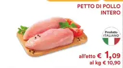 Coop Petto Di Pollo Intero offerta