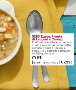Bofrost Zuppa Pronta di Legumi e Cereali offerta