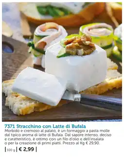 Bofrost Stracchino con Latte di Bufala offerta