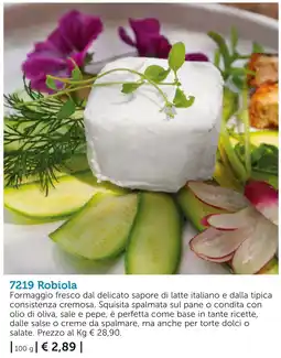 Bofrost Robiola offerta
