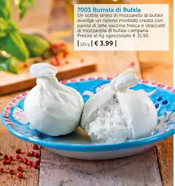 Bofrost Burrata di Bufala offerta