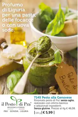 Bofrost Pesto alla Genovese offerta