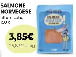 Coop Salmone norvegese affumicato offerta