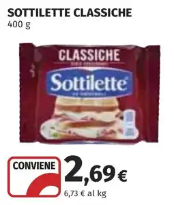 Coop Sottilette classiche offerta