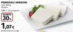 Coop Primosale Arrigoni offerta