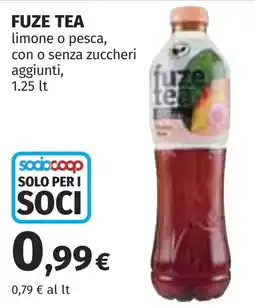 Coop Fuze Tea offerta