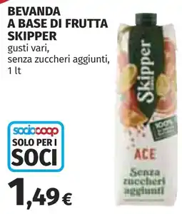 Coop Bevanda a base di frutta Skipper offerta