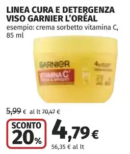Coop Crema sorbetto vitamina C Garnier offerta
