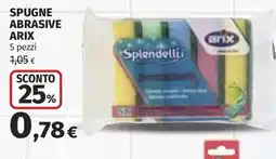 Coop Spugne abrasive Arix offerta