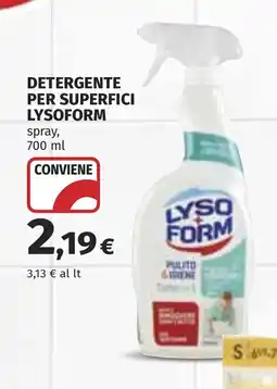 Coop Detergente per superfici Lysoform offerta