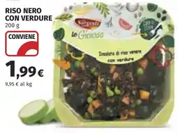 Coop Riso nero con verdure offerta