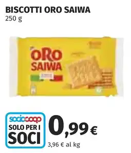Coop Biscotti oro Saiwa offerta