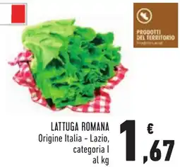 Conad Lattuga romana offerta