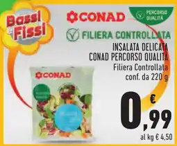 Conad Insalata delicata Conad Percorso Qualità offerta