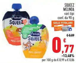 Conad Squeeze Melinda offerta