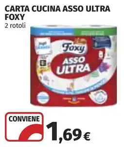 Coop Carta cucina Asso Ultra Foxy offerta