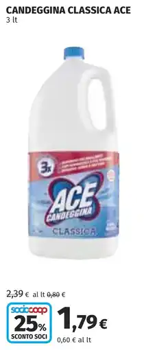 Coop Candeggina classica Ace offerta