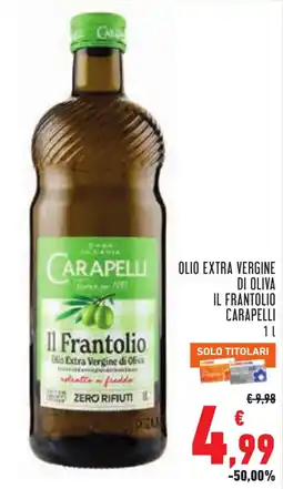 Conad Il Frantolio Olio Extra Vergine di Oliva offerta
