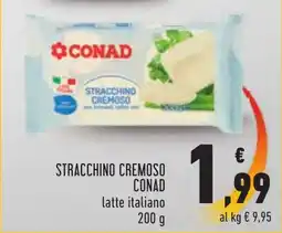 Conad Stracchino cremoso Conad offerta