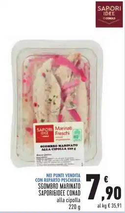 Conad Sgombro marinato alla cipolla offerta
