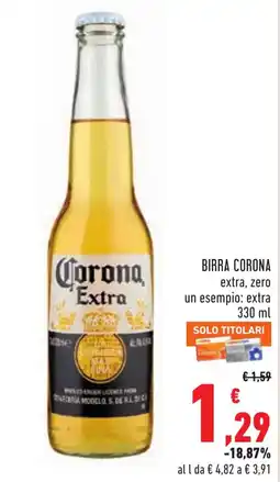 Conad Birra Corona offerta