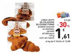Conad LINEA LIEVITI DA COLAZIONE SELEZIONE FORNO offerta