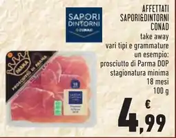 Conad Prosciutto di Parma DOP offerta
