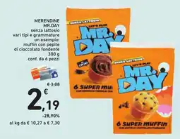 Conad Merendine Mr. Day senza lattosio offerta