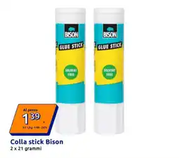 Action Colla stick Bison offerta