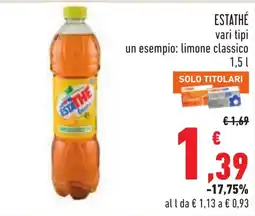 Conad Estathé limone classico offerta