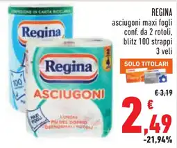 Conad Regina asciugoni offerta