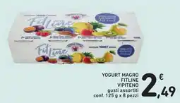 Conad Yogurt magro Fitline offerta