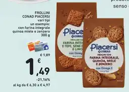 Conad Frollini Piacersi offerta