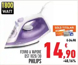 Conad Ferro a vapore Philips offerta