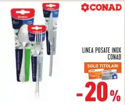 Conad Posate inox Conad offerta