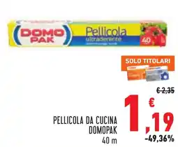 Conad Pellicola da cucina Domopak offerta
