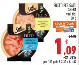 Conad Filetti per gatti Sheba offerta