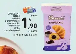 Conad Croissant Bauli Cioccolato offerta