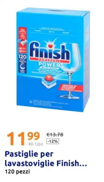 Pastiglie per lavastoviglie Finish