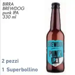 Conad Birra BrewDog punk IPA offerta