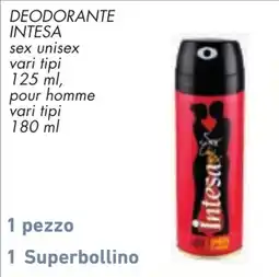 Conad Deodorante Intesa offerta